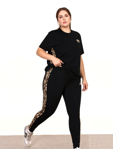 Adidas leggings animal print - animal,