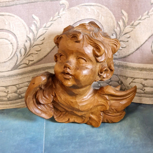 älterer putto barockstil - Älterer,