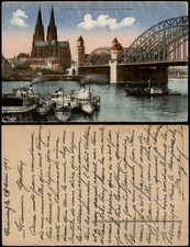 Ansichtskarte Köln Rhein