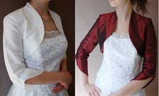 Jacke creme bordo bolero - 36,