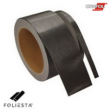 €7,29/m Zierstreifen Car Wrap Graphit Auto Folie Möbel 90mm x 10m Oracal 975BR
