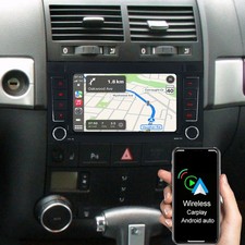 2+32GB Android Autoradio Navi CarPlay für VW T5 Multivan Transporter Touareg 7L