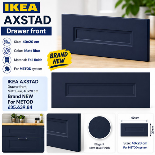 Ikea axstad schubladenfront - axstad,