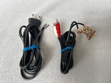 Dual Plattenspieler Kabel Strom Phono Tonkabel CS 505-3 + CS 505 - 4
