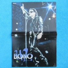 U2 Bono POSTER BRAVO 2 Seiten