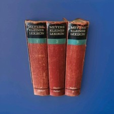 Meyers kleines Lexikon in 3 Bänden, 1967 (DDR-Ausgabe, Bibliographisches...