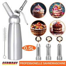 0.5L Sahnespender Edelstahl