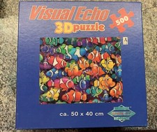 VISUAL ECHO 3D PUZZLE,  500 TEILE , CLOWNFISCHE