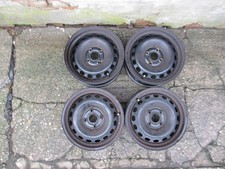 4x Stahlfelgen 6x15 ET37 LK