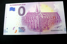 ALTENBERG DOM CATHEDRAL CHURCH   0 EURO SOUVENIR EURO BANKNOTE GELDSCHEIN SCHEIN