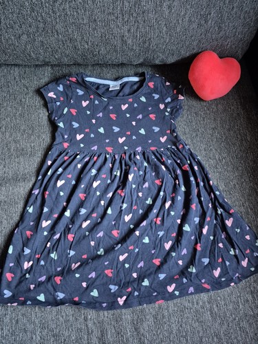 Mädchen kleid kurzarm 116 - mädchen,