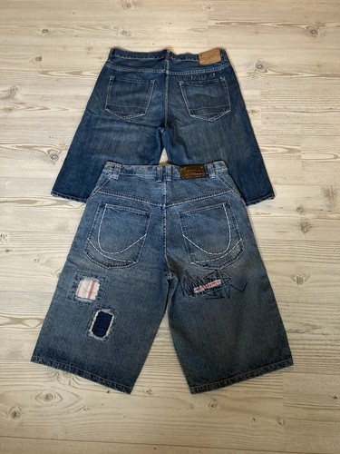 Baggy jeans shorts set - shorts,