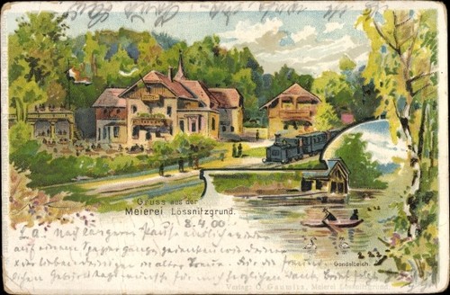 Litho radebeul sachsen - radebeul,