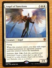 Mtg Magic: Engel der Sühne,Angel of Sanctions, Mint, Mythic, English 