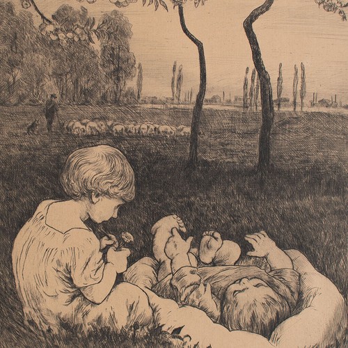 Hans thoma pastorale - hans, szene