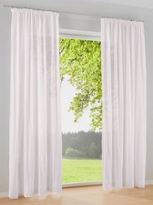 Vorhang weiß 245x130cm HEINE