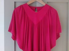 Vintage midi shocking pink - vintage,