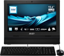MSI PRO AP162T 15.6" FHD Touch All In One PC Dual LAN 2×COM Parallel VGA Wi-Fi