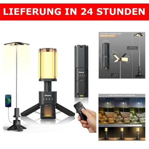 Clemas teleskop campinglampe - clemas,