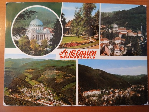 Postkarte 3222 gelaufen st - 3222, gelaufen,