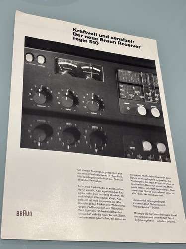 Original braun regie 510 - braun,