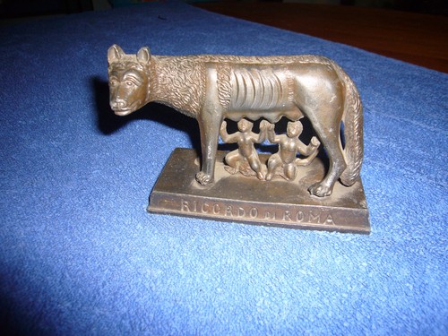 Metall blechfigur wolf - /,