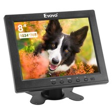 Eyoyo Small 5/8 Zoll Monitor HDMI/VGA/AV Screen Gaming Display für PC DVD CCTV