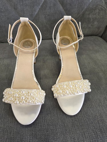 Brautschuhe mit perlen - mit,
