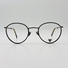 Funk Brille Damen Herren rund braun Panto Mod. CAPUNS C5 Food Dieter NEU