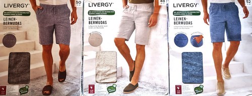 Liverg leinen bermudas - liverg, shorts