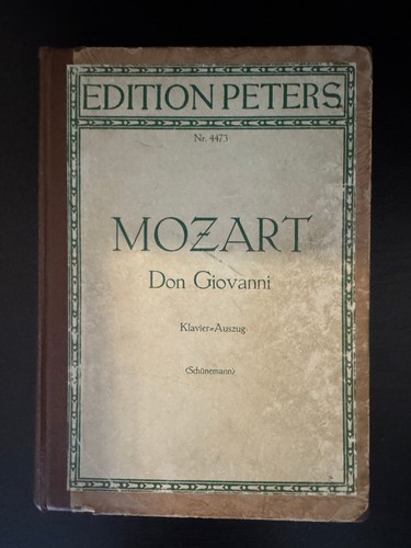 Mozart don giovanni klavier - mozart,
