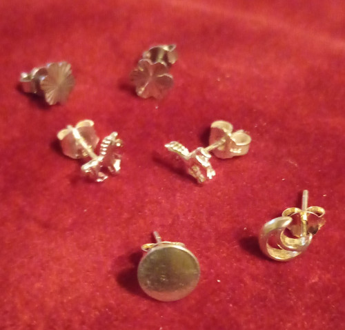 925 sterlingsilber ohrstecker - sterlingsilber,