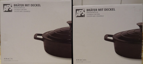 Aps flacher bräter - aps,