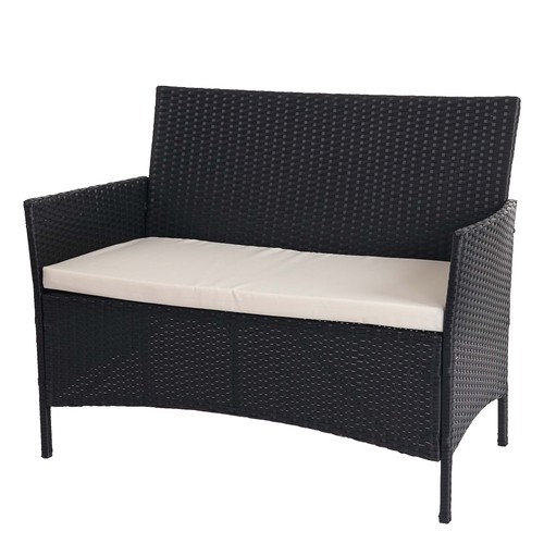 Poly rattan gartenbank halden - poly-rattan,