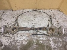 18431 Hinterachse komplett NISSAN Micra II (K11) zum Bearbeiten!!