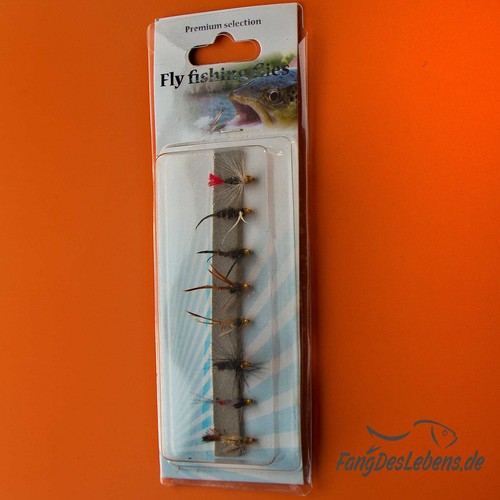 8er set goldkopf nymphen - 8er,