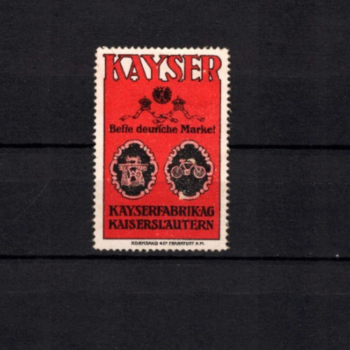 Vignetten kayserfabrik ag - vignetten,