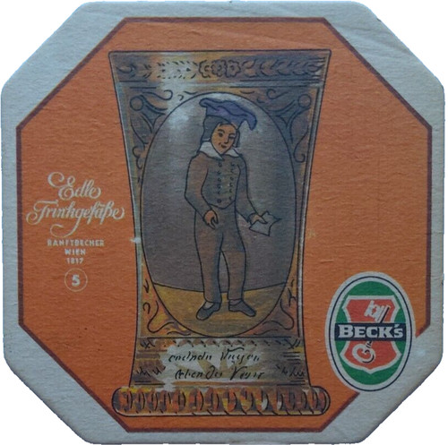 Alter bierdeckel brauerei - alter,