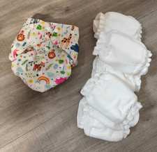 Blümchen Stoffwindel 2in1