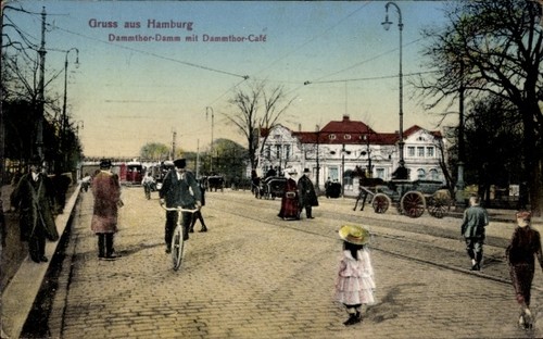 Hamburg mitte neustadt - ak,