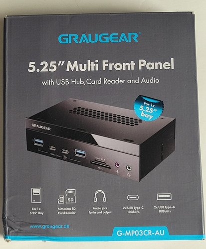 Graugear pc front - front, panel