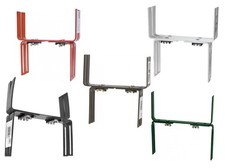 Geli Blumenkastenhalter TYP H Befestigung Balkon Wand Mauer Geländer alle Farben