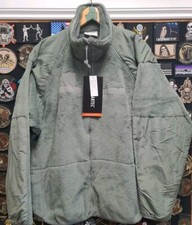 Neu US ARMY USAF Cold Weather Thermal Polartec Fleece Zip Jacke Large Reg LR L