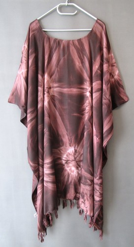 Kaftan tunika lang braun - tunika,