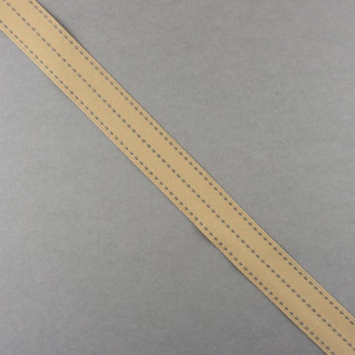 Ripsband gesteppt 25mm breite - gesteppt,