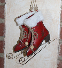 Dekohänger Schlittschuhe