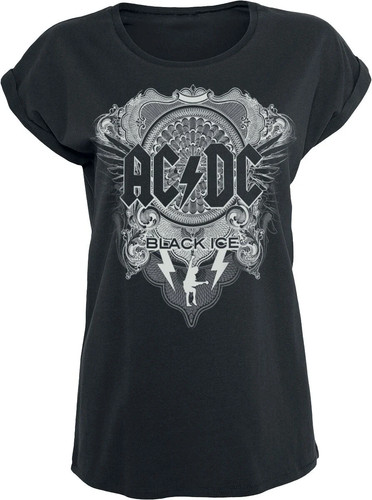 Acdc shirt damen black ice - acdc,