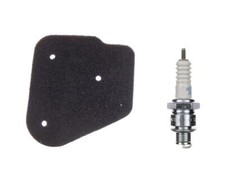 Luftfilter + Zündkerze BR8HS