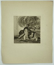 Erotische Heliogravüre von