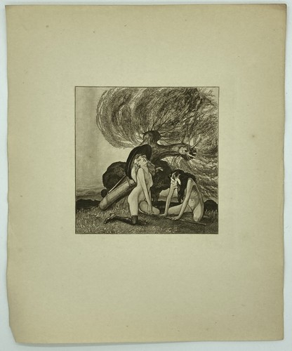 Erotische heliogravüre von - erotische,